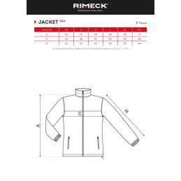 Bluza polar damski 504 czarny