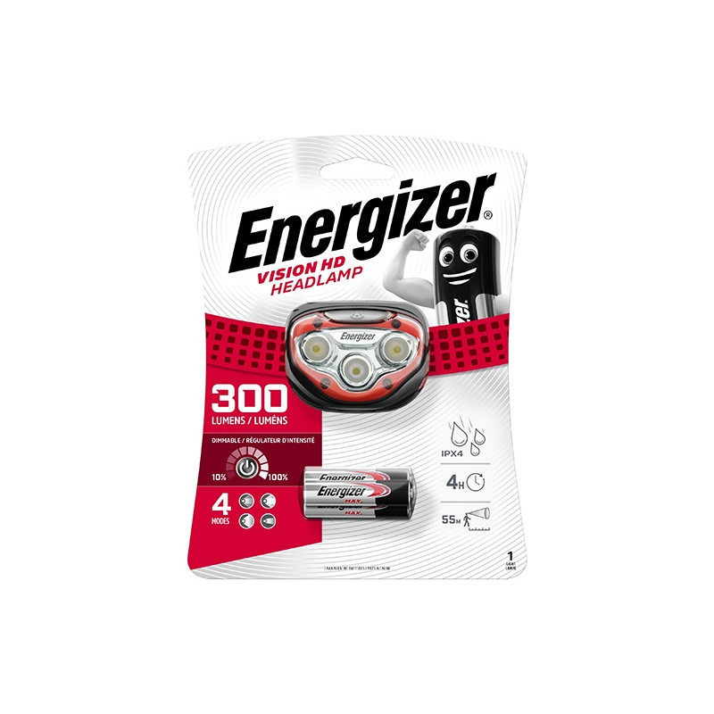 Latarka czołowa ENERGIZER VISION HD 3AAA 300lm