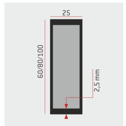 Drabina wielofunkcyjna 3 elementowa FARAONE seria 150.3 wys. 8,8m