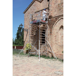 Rusztowanie TOP SYSTEM FARAONE 135x180cm wysokość robocza 12,40 m