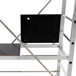 Minirusztowanie aluminiowe 60x140cm z podestem, wysokośc rusztowania 2m