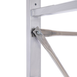 Minirusztowanie aluminiowe 60x140cm z podestem, wysokośc rusztowania 2m