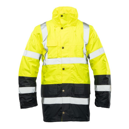 Kurtka ostrzegawcza BENEFIT PARKA HI-VI żółta