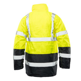 Kurtka ostrzegawcza BENEFIT PARKA HI-VI żółta