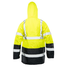 Kurtka ostrzegawcza BENEFIT PARKA HI-VI żółta