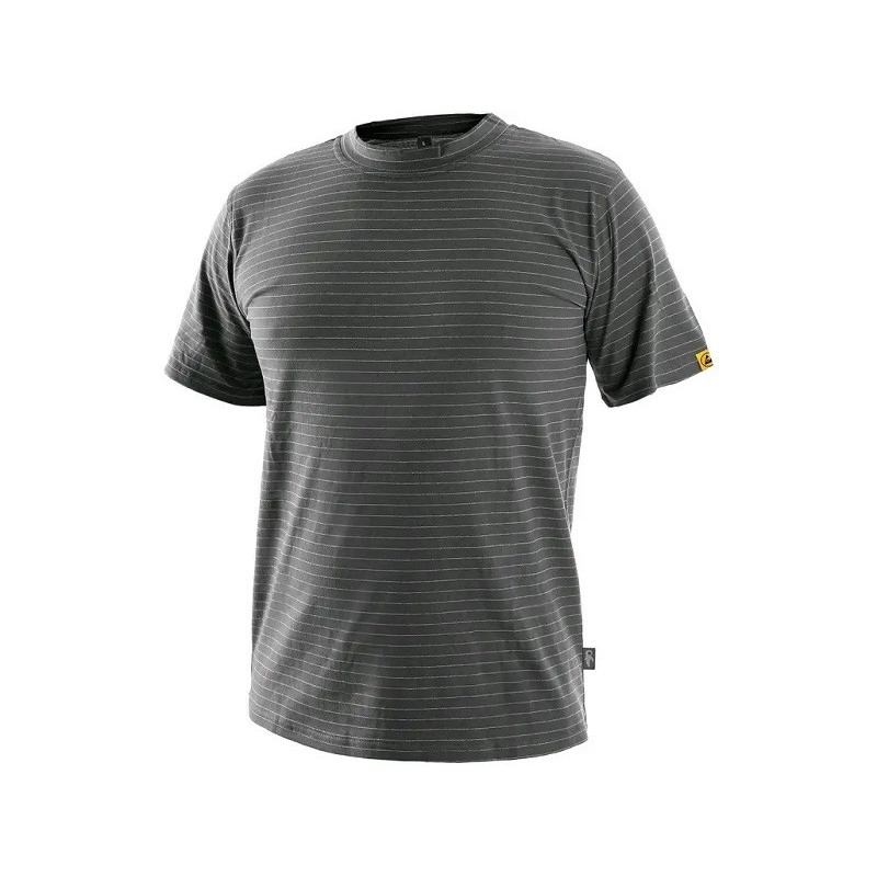 T-shirt antystatyczny ESD CXS NOME szary