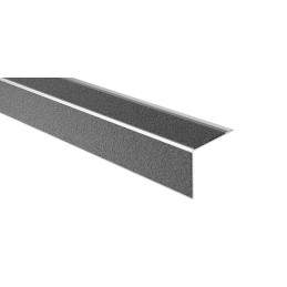 Antypoślizgowa nakładka aluminiowa czarna dwustronna 2 mm