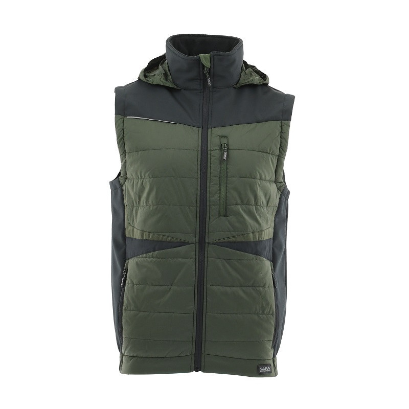 Bezrękawnik COMFORT PLUS oliwka-czarny Bezrękawnik COMFORT PLUS oliwka-czarny