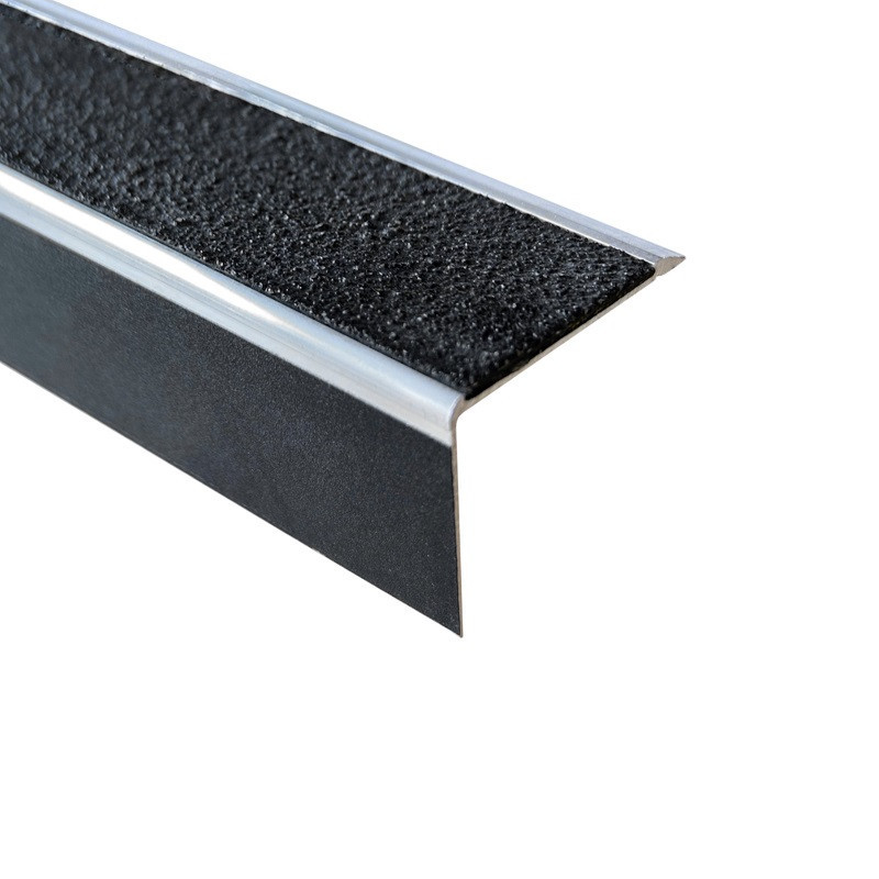 Nakładka antypoślizgowa aluminiowa czarna dwustronna 2 mm