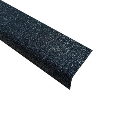 Nakładka na krawędź stopnia frezowana czarna 4mm
