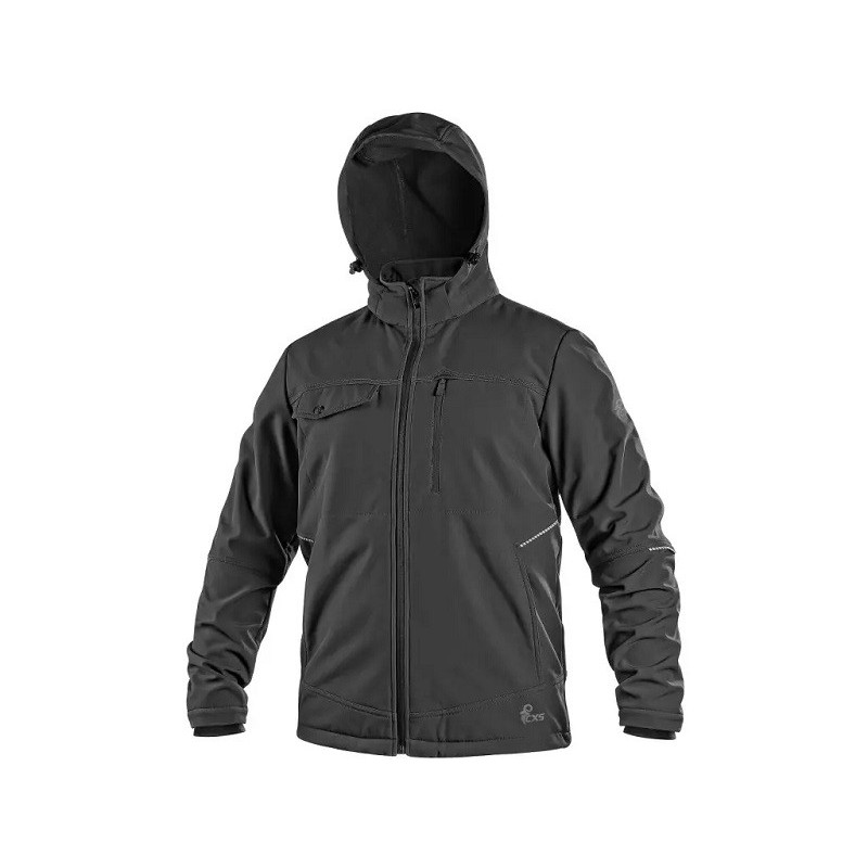 Kurtka softshell CXS STRETCH czarny