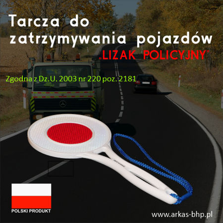 tarcza do zatrzymywania pojazdów